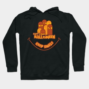 Happt halloween keep smile Hoodie